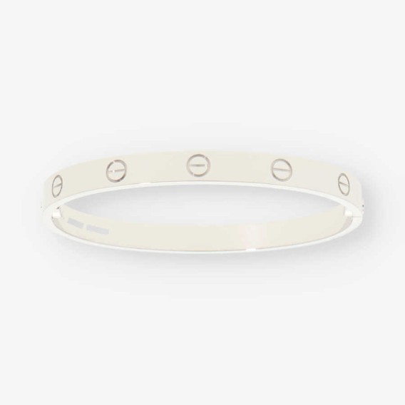 Pulsera oro blanco Love CARTIER