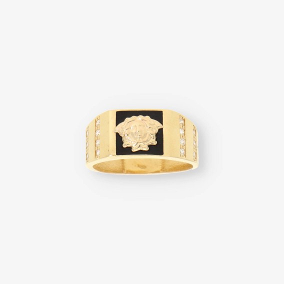 Anillo oro diseÃ±o Versace