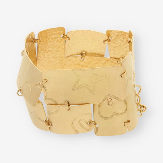 Pulsera oro puzzle TOUS