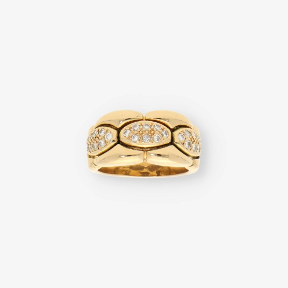 Anillo oro y bri CARTIER