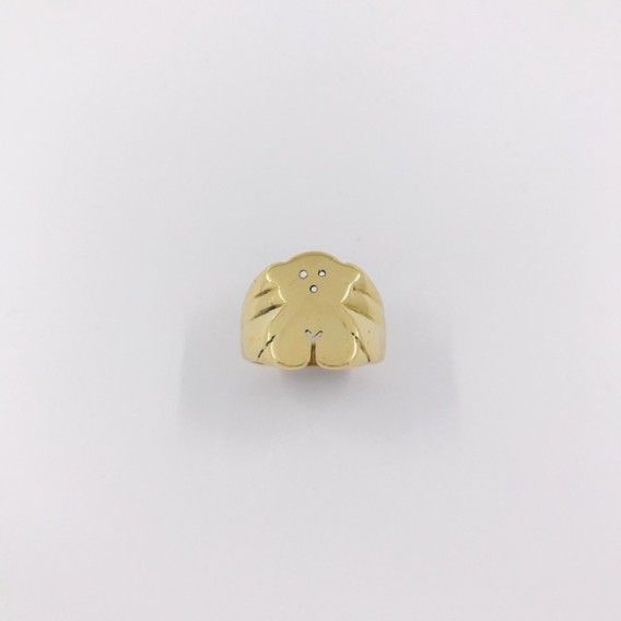 Anillo sello Tous en oro 18kt