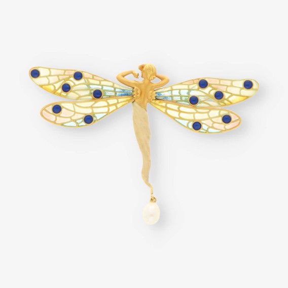 Broche Ninfa Plenitud Masriera oro 18kt