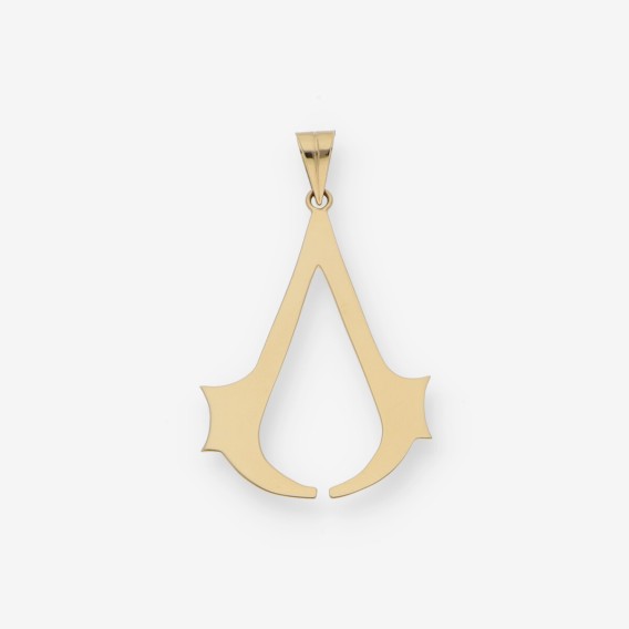 Colgante Assassins Creed en oro 18kt