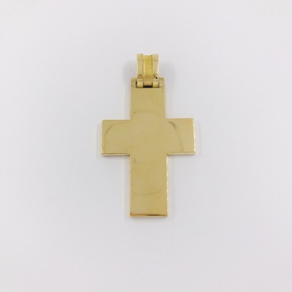 Colgante cruz de oro 18kt