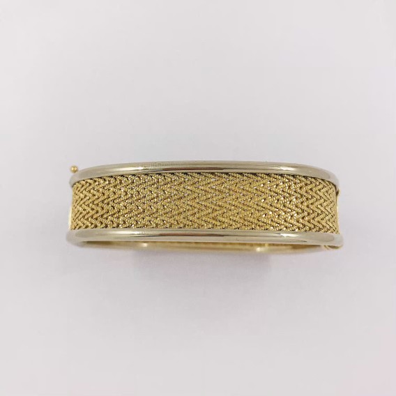 Pulsera esclava en oro 18kt