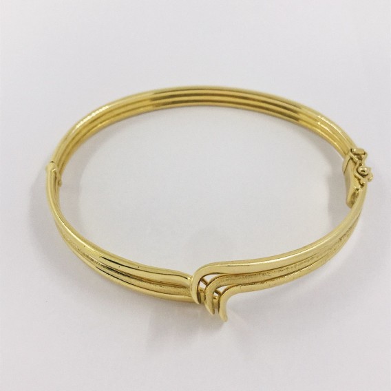 Pulsera esclava en oro 18kt