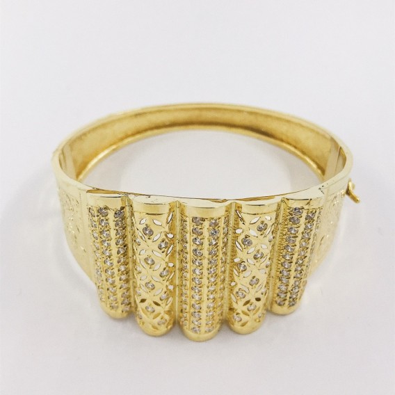 Pulsera esclava en oro 18kt