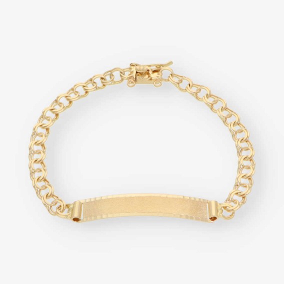 Pulsera nomeolvides en oro 18kt NUEVO