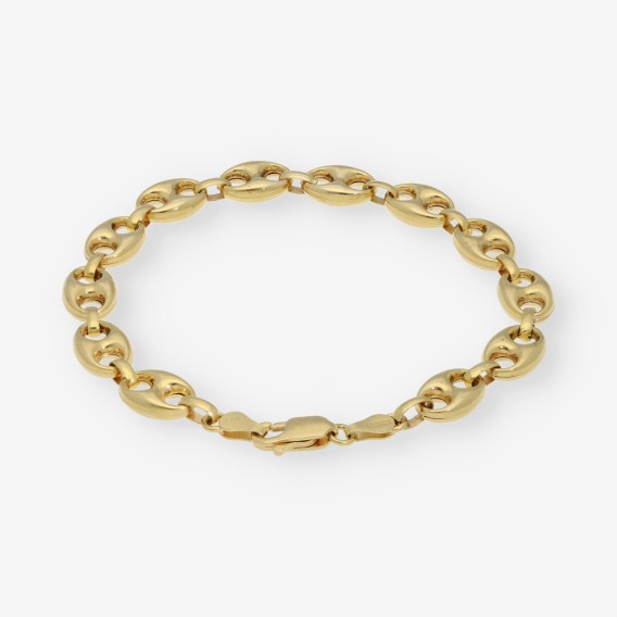 Pulsera de calabrotes en oro 18kt