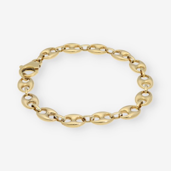 Pulsera de calabrotes en oro 18kt