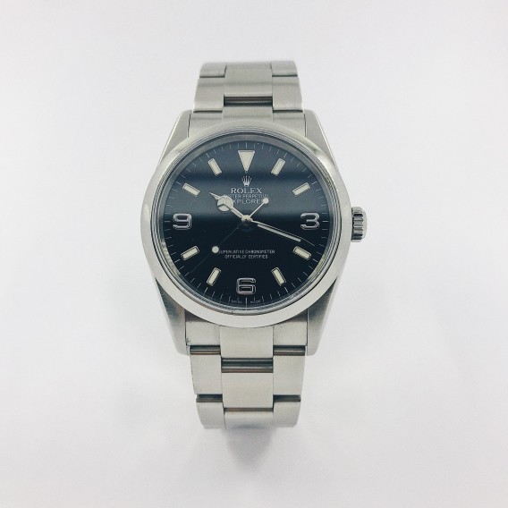 Rolex Explorer en acero.