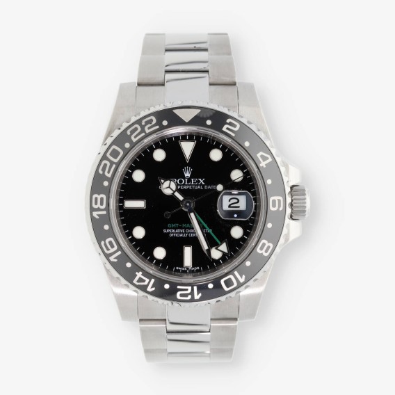 Rolex GMT Master II 116710LN caja y documento