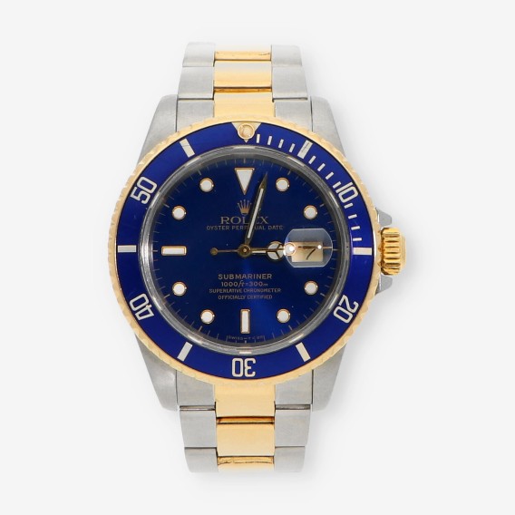 Rolex Submariner acero y oro 16803 caja y documentos