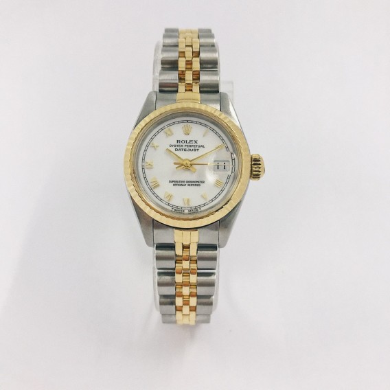 Rolex Datejust de seÃ±ora en acero y oro