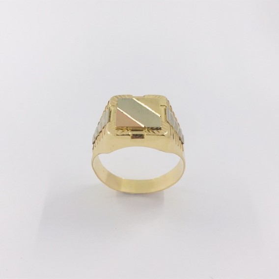 Anillo sello en oro 18kt