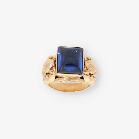 Anillo sello en oro 18kt