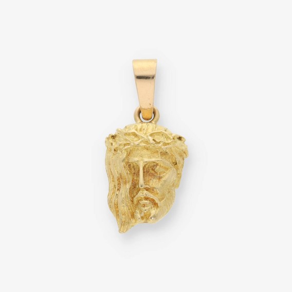 Colgante cristo en oro 18kt