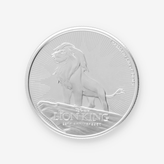 Moneda de plata Rey LeÃ³n