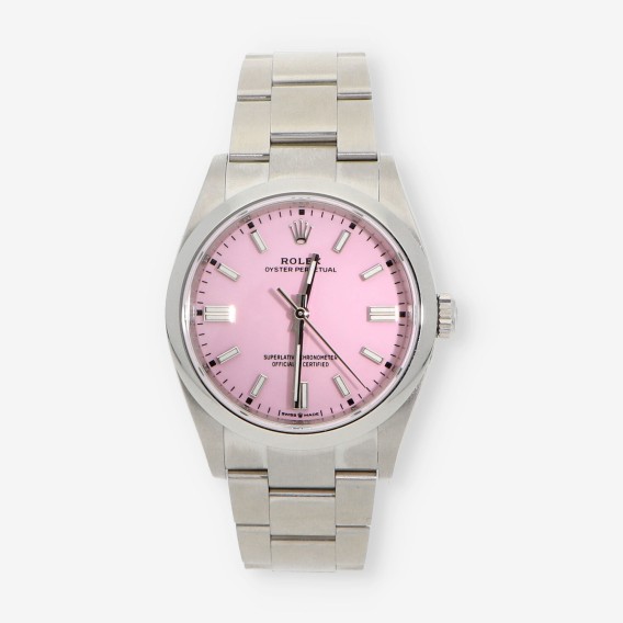 Rolex Oyster Perpetual 36 Candy Pink caja y documentos