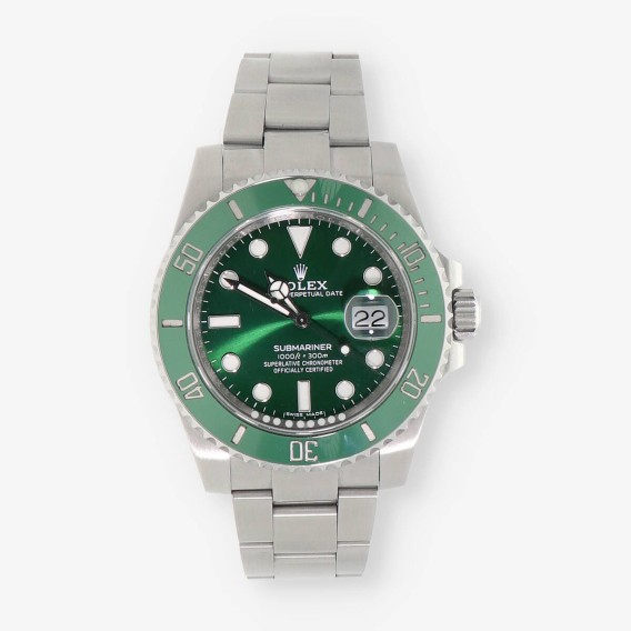 Rolex Submariner 116610LV Hulk con caja y documentos