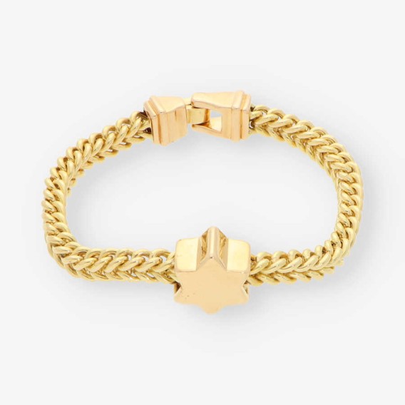 Pulsera estrella oro