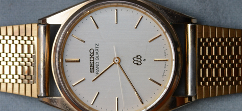 Reloj de oro Seiko