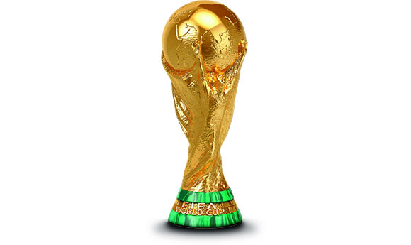 Trofeo copa mundial de fútbol
