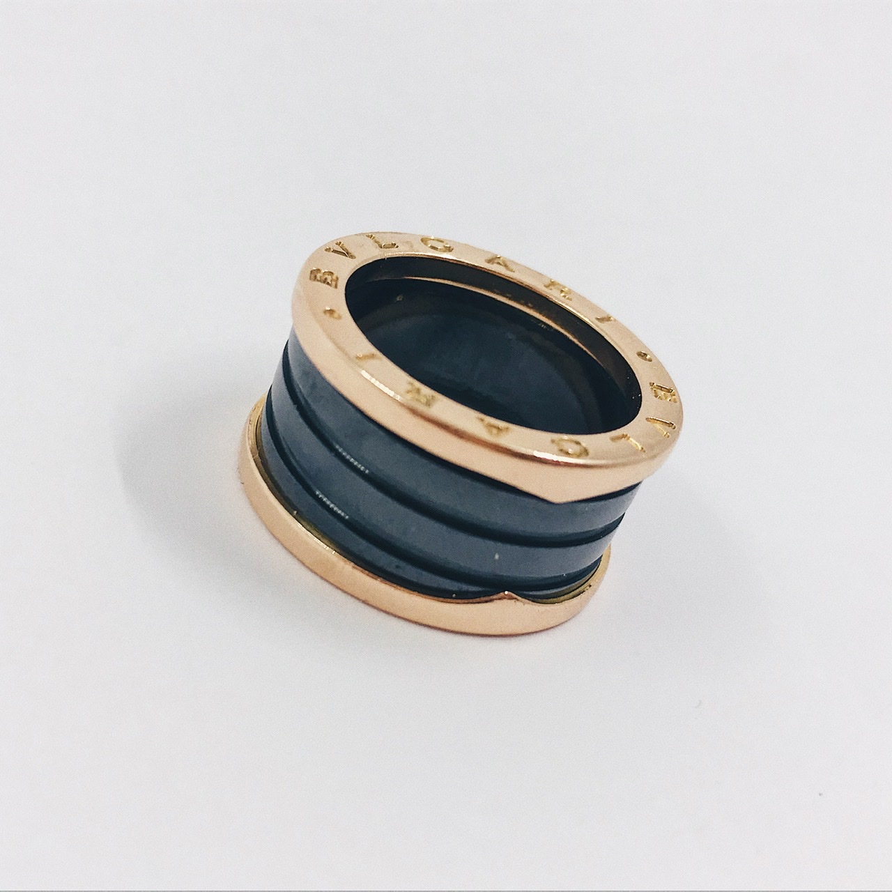 anillo bulgari bzero ceramica