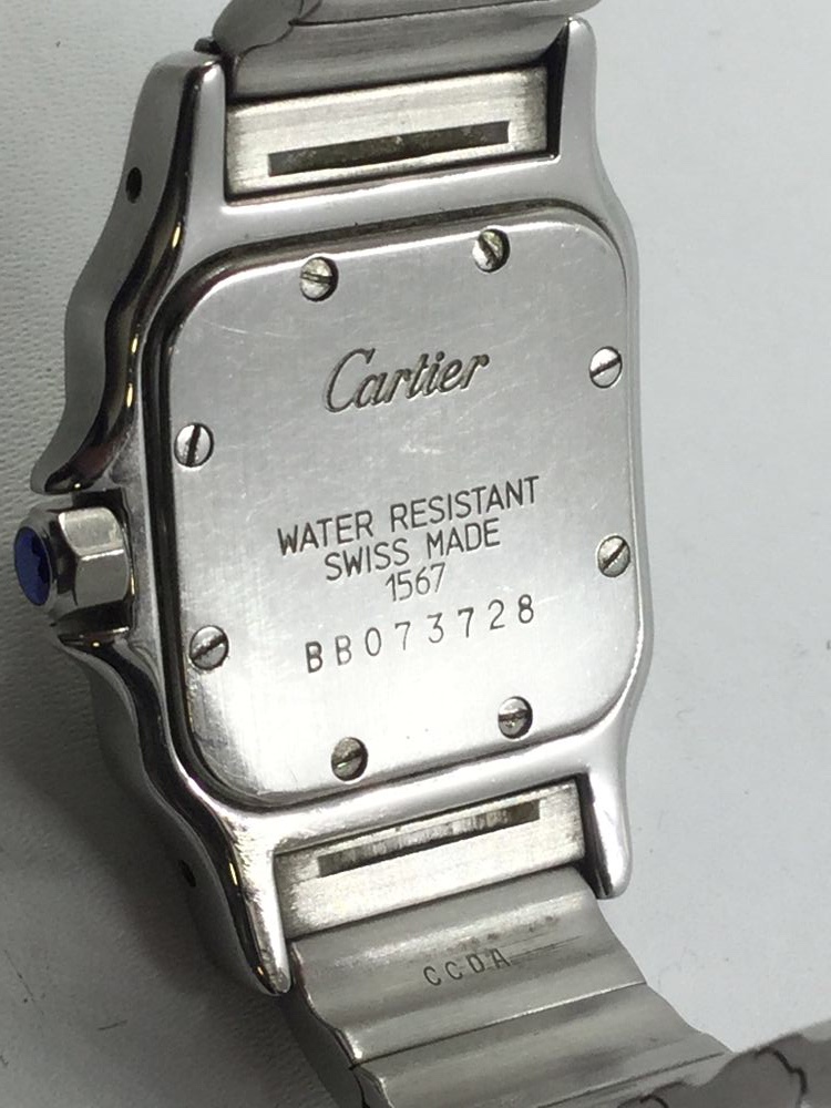 cartier made swiss water resistant 24k