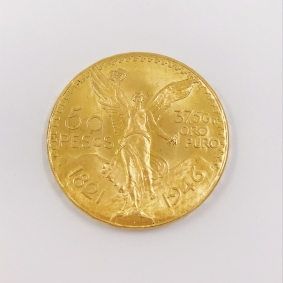 50 Pesos Mexicano en oro | Monedas de Oro