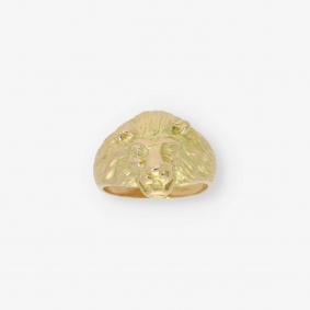 Anillo sello en oro 18kt | Comprar anillos de segunda mano