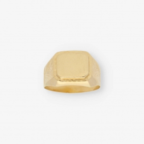 Anillo sello en oro 18kt | Comprar anillos de segunda mano