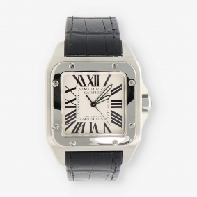 Cartier Santos 100 XL 2656 | Comprar joyas y relojes Cartier de segunda mano | Comprar reloj segunda mano