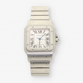 Cartier Santos 2823 acero caja y documentos | Comprar joyas y relojes Cartier de segunda mano | Comprar reloj segunda mano