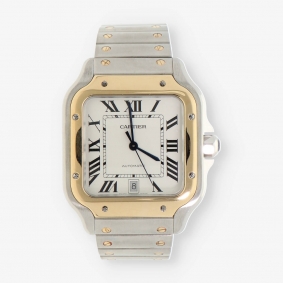 Cartier Santos  caja y documento 4072 | Comprar joyas y relojes Cartier de segunda mano | Comprar reloj segunda mano