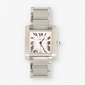 Cartier Tank Française 2302 | Comprar relojes y joyas Chopard de segunda mano | Comprar reloj segunda mano