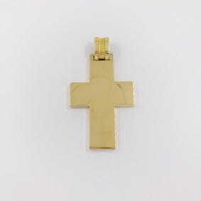 Colgante cruz de oro 18kt | Comprar colgantes de segunda mano