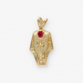 Colgante Faraón en oro 18kt | Comprar colgantes de segunda mano