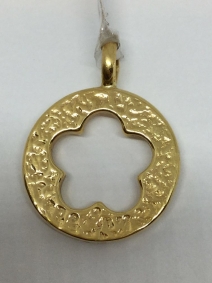 Colgante Tous de oro en forma de flor de 18k | Comprar joyas y relojes Tous de segunda mano | Comprar colgantes de segunda mano