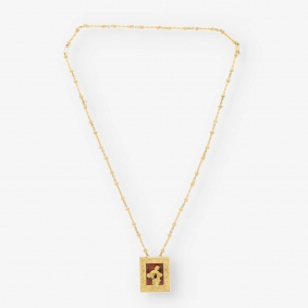 Collar Madona de Port Lligat Dalí en oro 18kt con documentación | Comprar collares de segunda mano