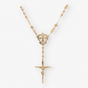 Collar rosario en oro 18kt | Comprar collares de segunda mano