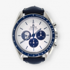 Omega Speedmaster Silver Snoopy Award 50th Anniversary | Comprar relojes Omega segunda mano | Comprar reloj segunda mano