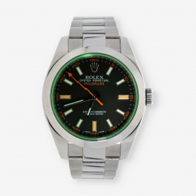 Rolex Milgauss 116400GV caja y documento 2012 | Comprar Rolex de segunda mano | Comprar reloj segunda mano