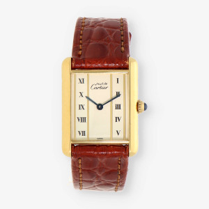 Reloj Cartier Tank Vermeil 590005