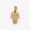 Colgante Faraón en oro 18kt con rubí