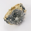 Pulsera vintage en oro 18kt con diamantes